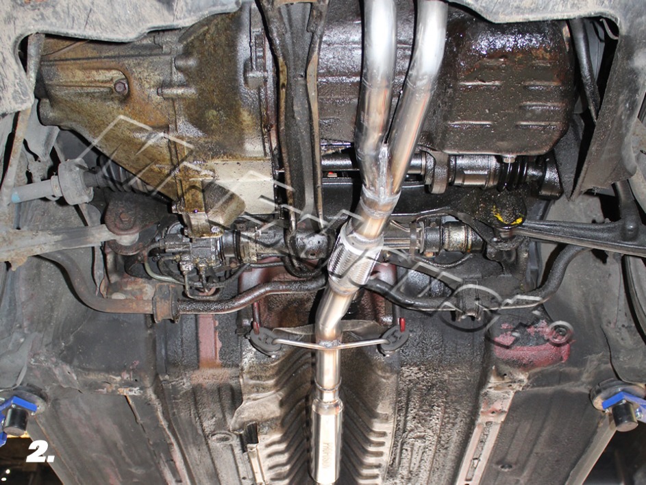 A fully fabricated stainless Profusion exhaust system for a Honda Prelude