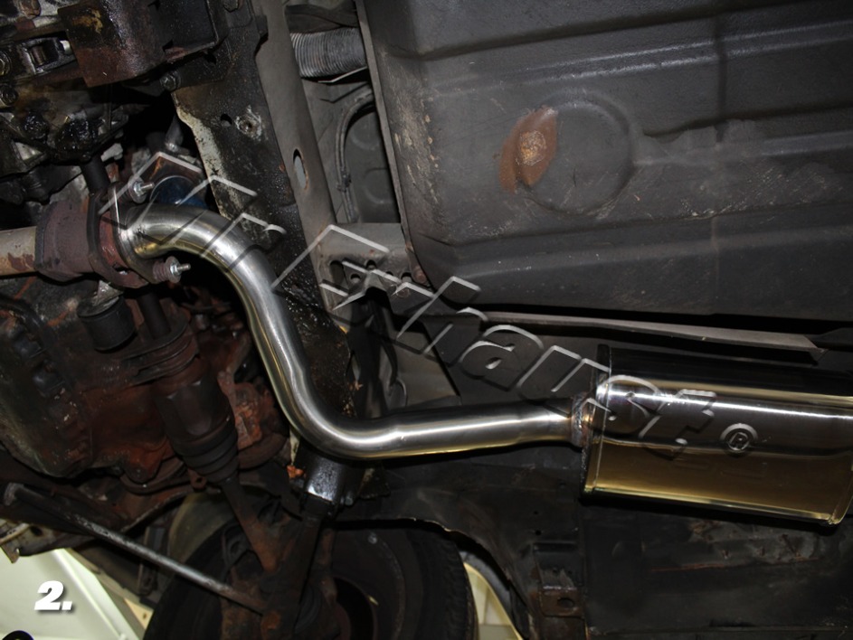 Hymer Motorhome Full Exhaust Fabrication