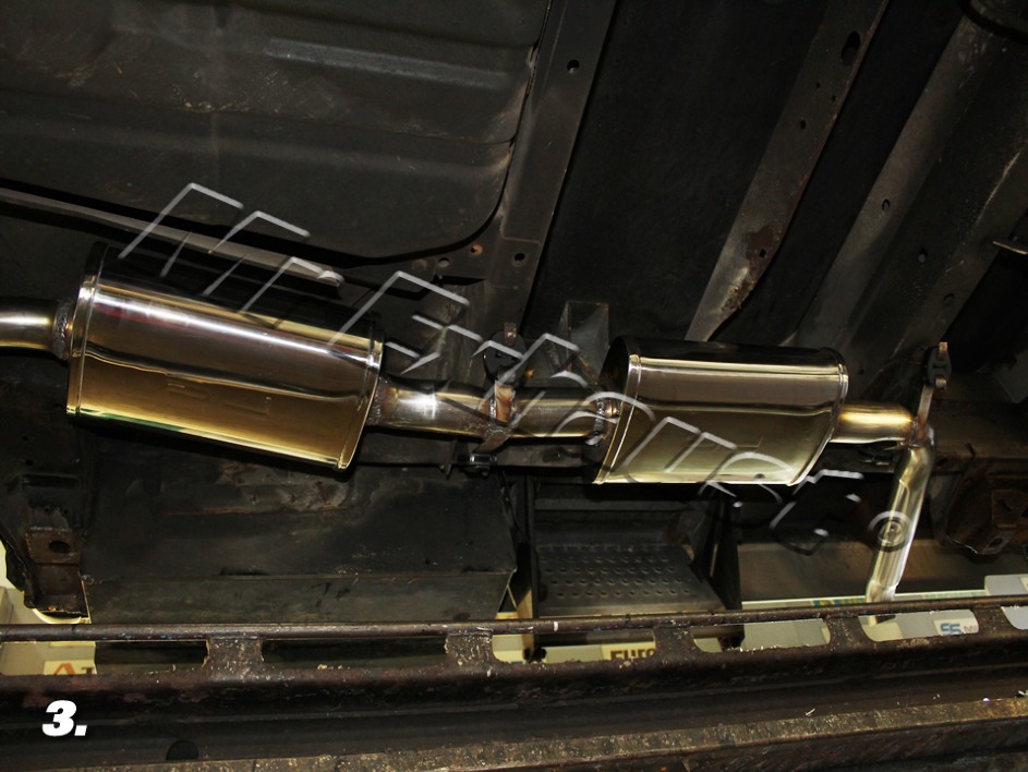 Hymer Motorhome Full Exhaust Fabrication