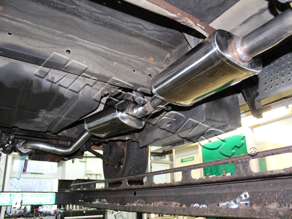Hymer Motorhome Full Exhaust Fabrication