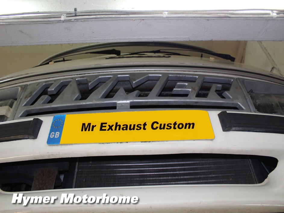 Hymer Motorhome Full Exhaust Fabrication